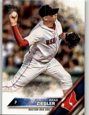 2016 Topps Update Brad Ziegler #US127 Boston Red Sox - Image 1 of 2