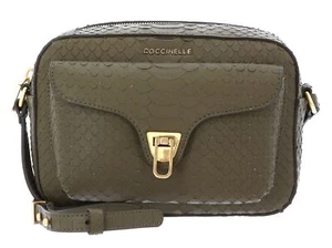 COCCINELLE Beat Python Lulula Camera Bag Umhängetasche Moss Green / Moss Green - Bild 1 von 4
