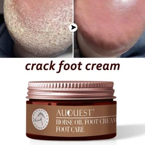 Heels Crack Foot Cream Skin Care Dry Dead Skin Removal Horse Oil Softening - Picture 1 of 19
