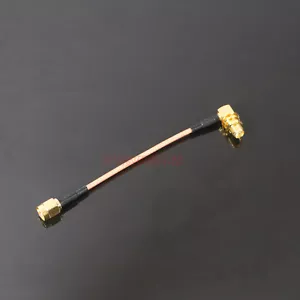 2x Cable de extensión de antena de transmisor SMA de ángulo recto a conector SMA para RC FPV - Imagen 1 de 4