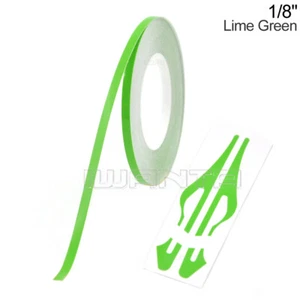 1/8" 3mm Lime Green Pinstriping Pin Stripe DIY Line Vinyl Decal Sticker 32ft - Picture 1 of 7