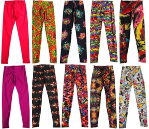 Zara Terez Girls Stretch Fun Printed Ankle Full Length Legging - Picture 1 of 21