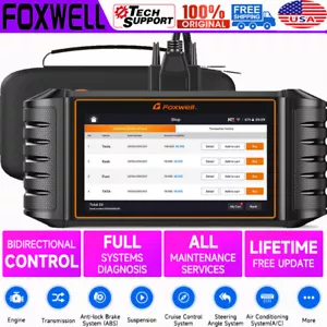 FOXWELL OBD2 Scanner NT710 Full System IMMO Bidirectional Diagnostic WIFI Update - Bild 1 von 20