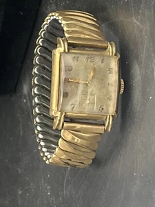 Vintage 1940's Paul Breguette 10K GF Manual Wind 8" Watch - Picture 1 of 18