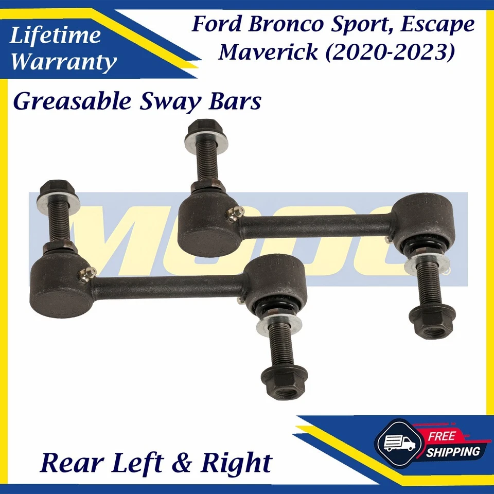 Barras estabilizadoras traseras MOOG OEM para Ford Bronco Sport/Escape/Maverick 2020-2023 Foto 1 de 4