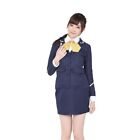 A&Tcollectin Cute Female Conductor Uniform Navy M Size Cosplay Costume Wo...