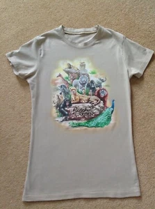 Busch Gardens Tampa Florida kids tshirts size medium 30" slim fit wild animals - Picture 1 of 6