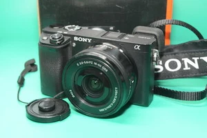 Sony Alpha A6300 Kit SELP 16-50mm OSS como nuevo negro embalaje original 2 años de garantía/distribuidor - Imagen 1 de 6