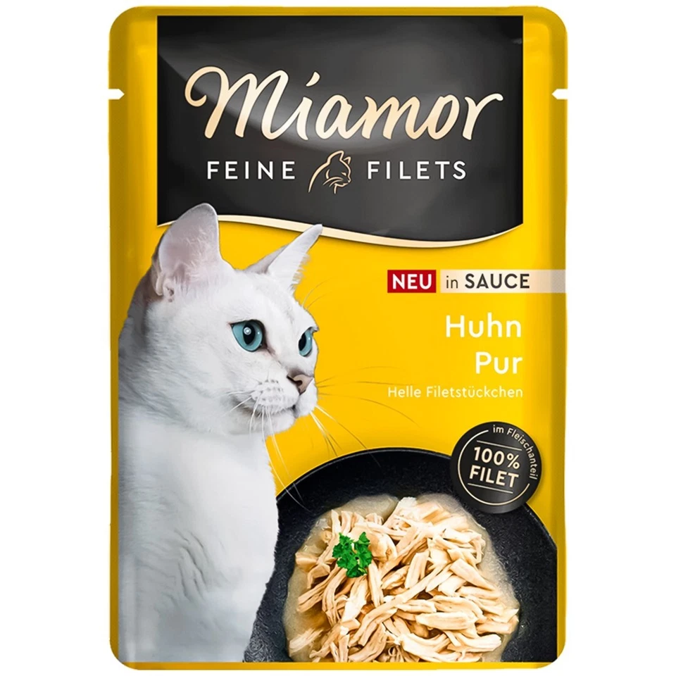 4000158748201 MIAMOR Feine Filets Chicken in sauce - nassfutter für Katzen - 100 - Bild 1 von 1