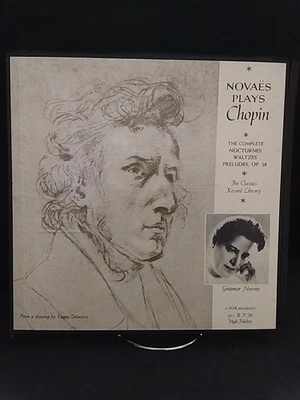 CHOPIN-GUIOMAR NOVAES-PRELUDES & WALTZES-4 Album Box Set-CLASSICS RECORD LIBRARY - Image 1 of 3