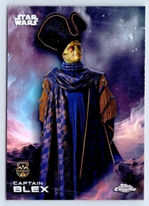 2025 Topps Chrome Star Wars BASE #15 Captain Blex The Acolyte - Picture 1 of 2