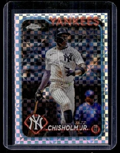 2025 Topps Chrome X-Fractor Jazz Chisholm New York Yankees #USC78 - Imagen 1 de 2