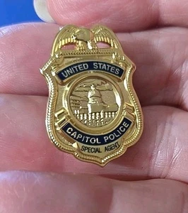 VERALTETE U.S. Capitol Police Pin Special Agent - Revers von Collinson - Bild 1 von 5