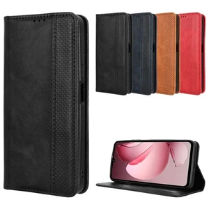 Für Oukitel C60/C60 PRO Case Shockproof Magnetic Leather Wallet Stand Cover - Picture 1 of 25
