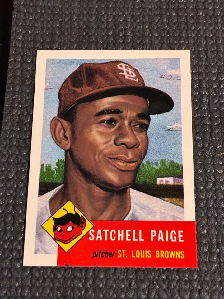 1991 Topps Archives The Ultimate 1953 Series Satchel Paige #220-NM-Centered - Image 1 of 2