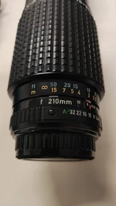 Pentax 70-210 f 1:4 SERIE - A Zoom con con tappi. Ottime condizioni. - Foto 1 di 9