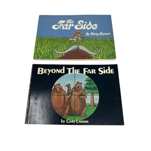 Lot of 2 The Far Side Gallery Comic Book Collections Gary Larson Softcover - Bild 1 von 4