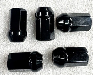 5 GM Replica Black Lugs Escalade Tahoe Silverado Sierra Yukon - Picture 1 of 1
