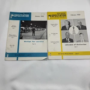 Spector Freight Systems 1960 Zuschauer Mitarbeiter Nachrichten x 2 Mid-States - Bild 1 von 9