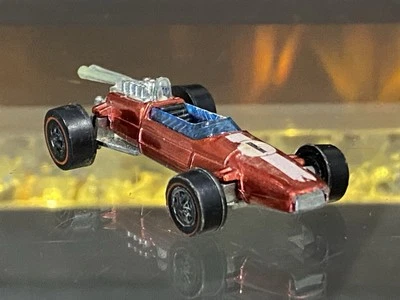 Coche Mattel Hot Wheels Redline Brabham REPCO F1 1969 de colección rojo corredor Foto 1 de 4