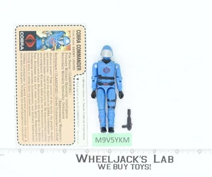Cobra Commander Mickey Mouse V1 100% Complete G.I. Joe 1982 Hasbro Vintage - Picture 1 of 1