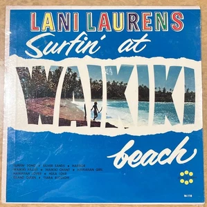 LANI LAURENS surfin' at waikiki beach U.S. SPIN-O-RAMA LP still sealed - Picture 1 of 2