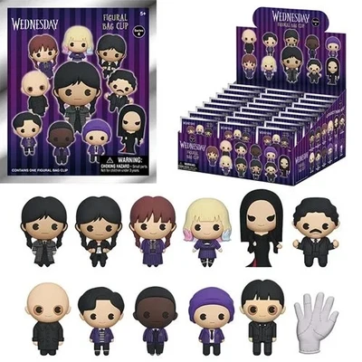 Miércoles - Espuma 3D - Llaveros - Serie 4 - ¡TÚ ELIGES! Foto 1 de 2