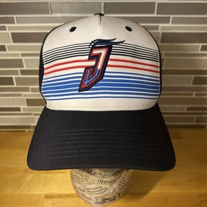 Cappello OSFA Jacksonville Jumbo Shrimp MiLB Team '47 a righe marca SnapBack - Foto 1 di 8