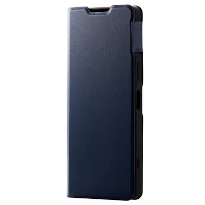 Xperia 1 IV (SO-51C / SOG06) Estuche Cuero Notebook Tipo Solapa Magnética Super Azul Marino Foto 1 de 4