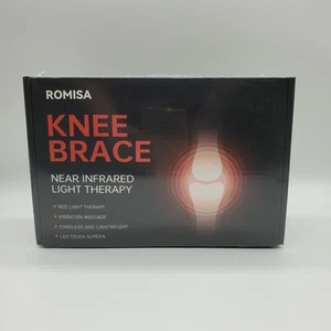 ROMISA K508 Kniebandage Infrarot Rotlichttherapie Vibrationsmassage Schmerzlinderung - Bild 1 von 6