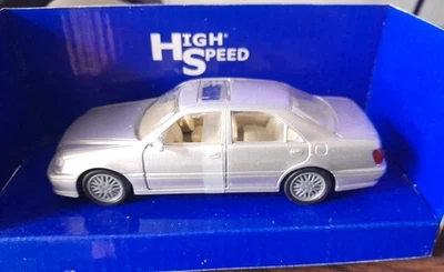 High Speed -  Toyota Crown  Silver 1:43 Scale Boxed Diecast Model NIB NEW  - Image 1 of 2