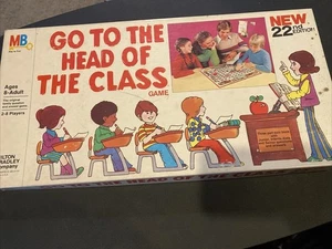 Go to the Head of the Class 22nd Edition COMPLETE Milton Bradley 1981 Classic - Picture 1 of 11