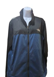 The North Face Giacca Uomo Track Blu E Nero Taglia Large - Foto 1 di 12