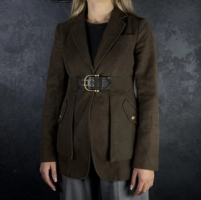 Женский коричневый блейзер Gucci от Tom Ford - Изображение 1 из 4