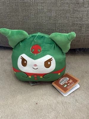 NEW, KUROMI GINGERBREAD Reversible 4" Plushie Official Sanrio Hello Kitty - Image 1 of 4