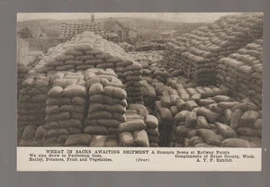 Wilson Creek WASHINGTON 1907 LAND COMPANY ADVERTISING Farm Sales WHEAT CROP B2 3 - Picture 1 of 2