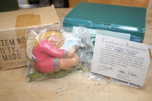 Leo Smith Folk Art Angel "Hold On To Your Dreams" Ltd Ed #0583 of 3500 COA BNIB - Picture 1 of 7