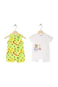 Moschino Playsuit Strampler Set Gr. EU 62 Grün Baby Neu - Bild 1 von 6