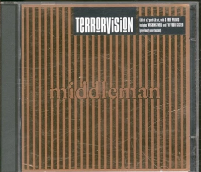 Terrorvision Middle Man CD UK Total Vegas 1994 part 1 with 3 prints b/w i'll be - Image 1 of 2