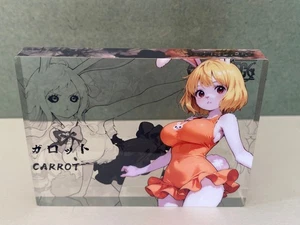 One Piece Anime Tavola Acrilica da Collezione Due Laterali Card Carota 1x6x8 cm - Foto 1 di 7