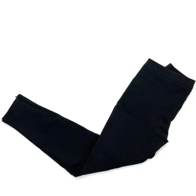 Pantalones ajustados Belstaff para mujer negros bajos para motocicleta elásticos bolsillos con botones 38 Foto 1 de 4