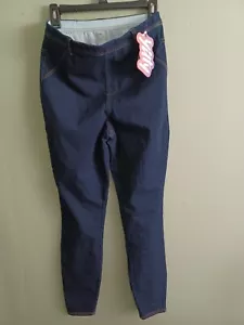 Yitty Denim Is Served Smoothing Stretch Jean Legging Dark Blue Size Large - Picture 1 of 5