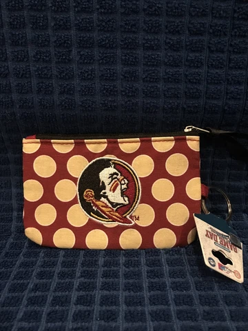 Florida State University FSU Ladies Coin Wallet ID Holder New Cover