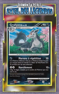 Grahyena Reverse - DP06:Eveil des Légendes - 66/146 - Carte Pokemon Française - Picture 1 of 1