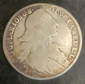 1770 Bavaria German State Thaler Silver Coin - Picture 1 of 2