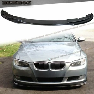 TYPE HM CARBON FIBER FRONT LIP FOR 2006 2007 2008 2009 BMW E92 OE STANDARD 2DR - Picture 1 of 4