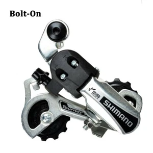 Shimano RD-TY21 6/7 Speed Mountain Bike Bicycle Rear Derailleur SS Silver - Picture 1 of 6