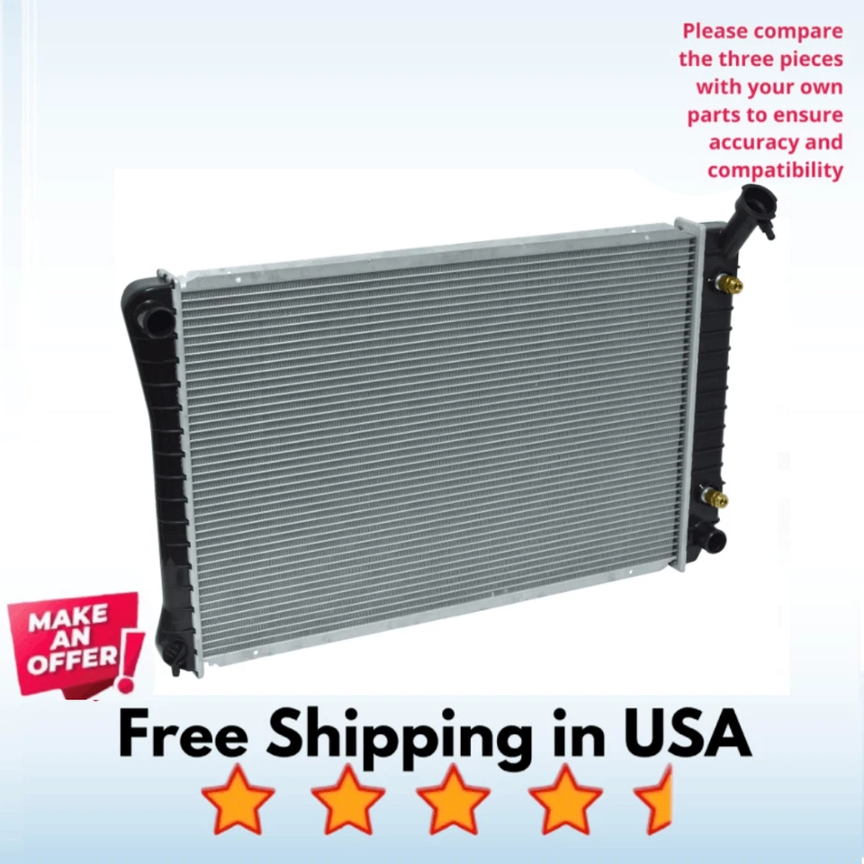 Radiador aire acondicionado apto Oldsmobile Cutlass Cruiser 1992-1994 Foto 1 de 1