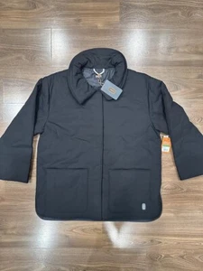 Bass Outdoor Women Quilted Long Sleeve Jacket Blazer Black Size LARGE $129 - Picture 1 of 17