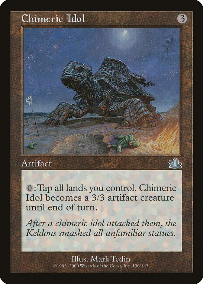 4x Chimeric Idol - LP - Prophecy - SPARROW MAGIC mtg - Image 1 of 1